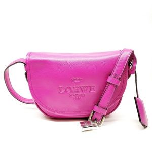 Loewe Heritage Shoulder Bag Fuschia